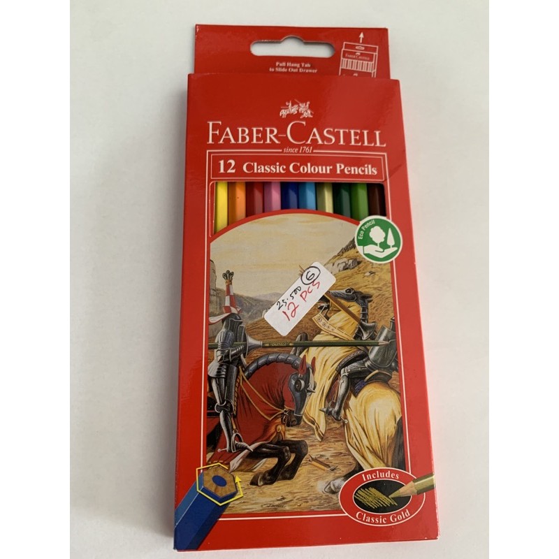 

pensil warna faber castell 12W classic