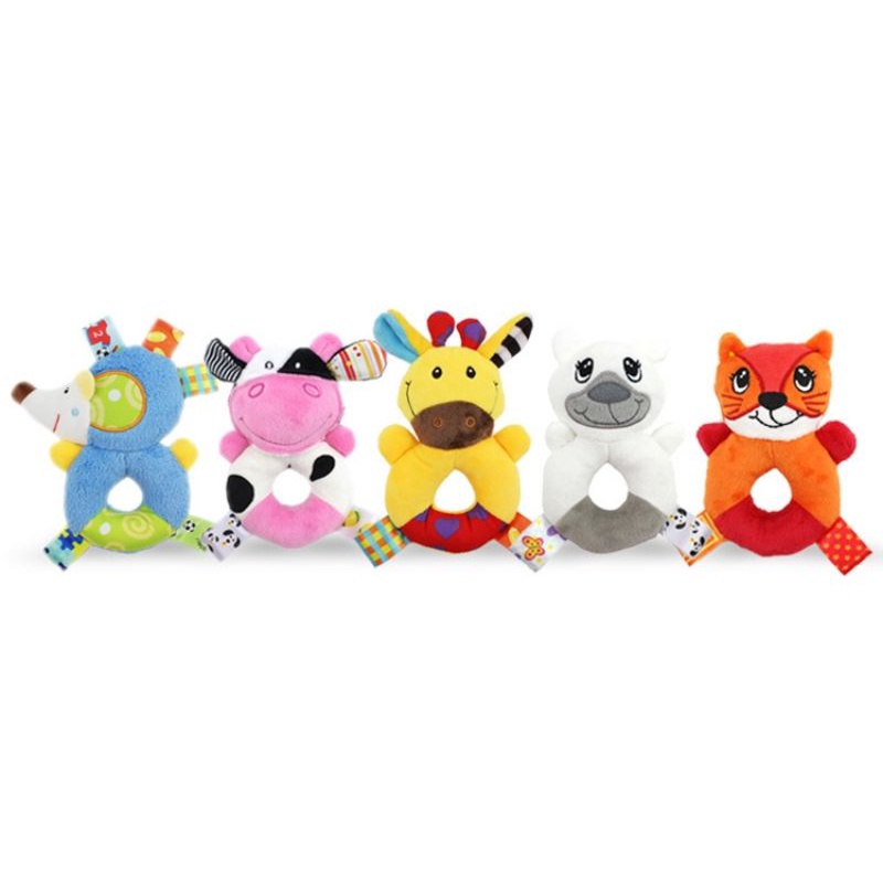 Mainan bayi boneka rattle / Boneka genggam bayi / baby toys rattle stick