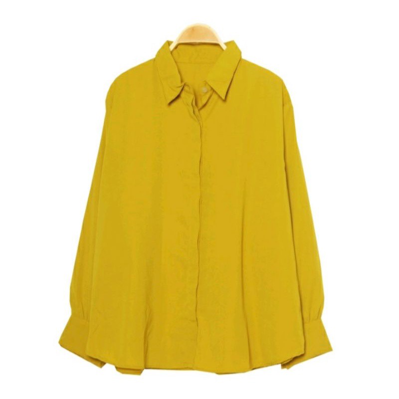 GFS MD GIOVANI WOOLPEACH OVERSIZE SHIRT