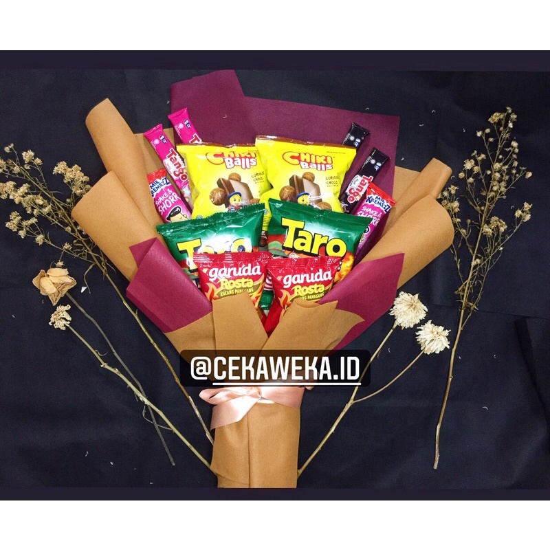 

B6 | Bucket Snack / buket wisuda / kado ultah