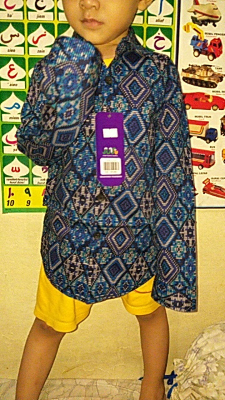 Batik Anak Lengan Panjang
