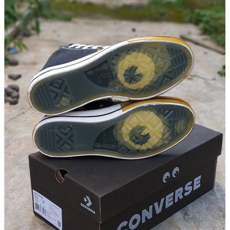 sepatu converse_Converse 70s HI DR.Woo Black Sunset Gold Egret