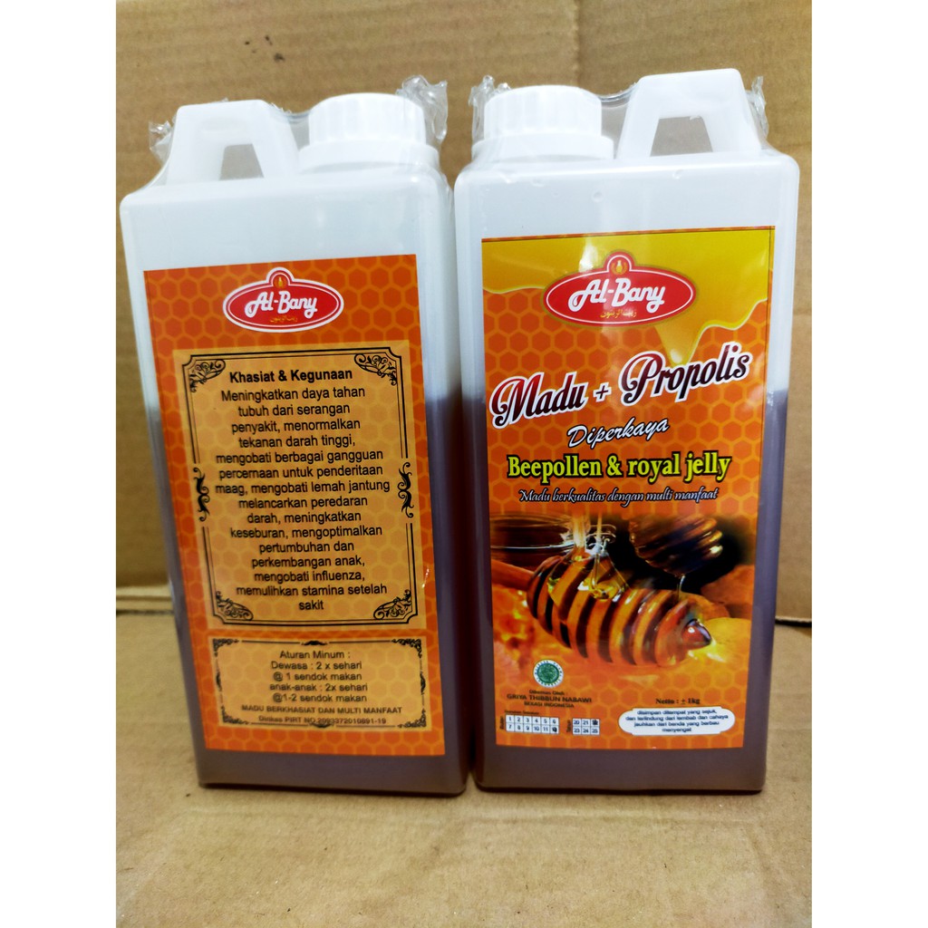 

Ay00! Madu Mix Plus Propolis Al Bany 1kg ( Sistem Imun / Kesehatan )