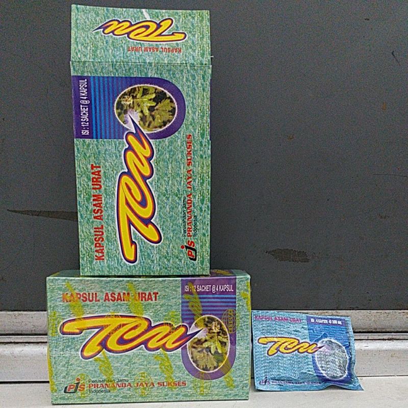 TCU kapsul asam urat original