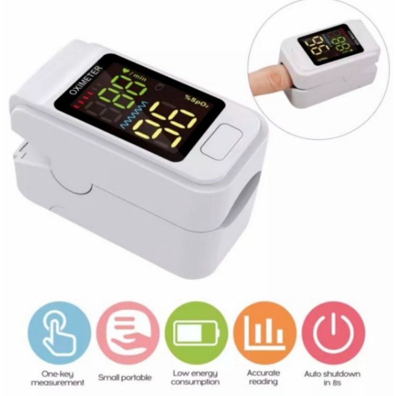 Oximeter Fingertip Oximeter Omron Beurer General Care Onemed Oximeter Putih