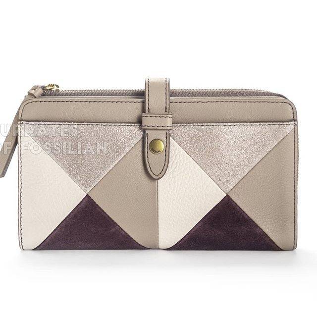 Dompet Wanita ORI FOSSIL FOSSIL FIONA CLUTCH CHAMPAGNE