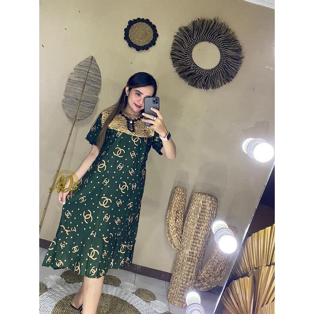 Daster Canela Brukat Kekinin || Daster Brukat || Daster Batik Pekalongan Maju