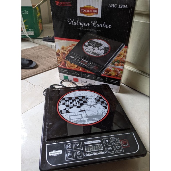Kompor listrik halogen Tortellini