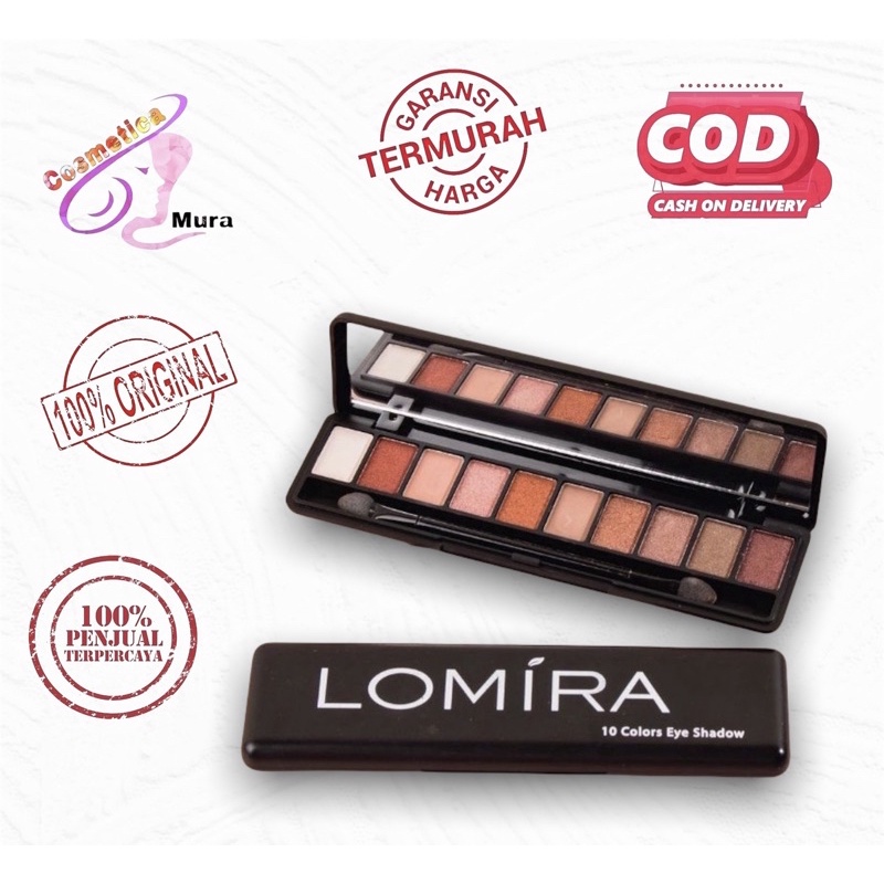 lomira eyeshadow with 10 colour || lomira 10 color eyeshadow