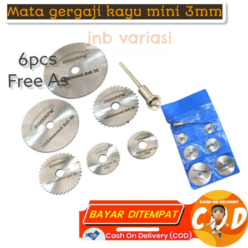 Mata potong gergaji bor circular saw mini set mata gergaji bor mini grinder gerinda mini