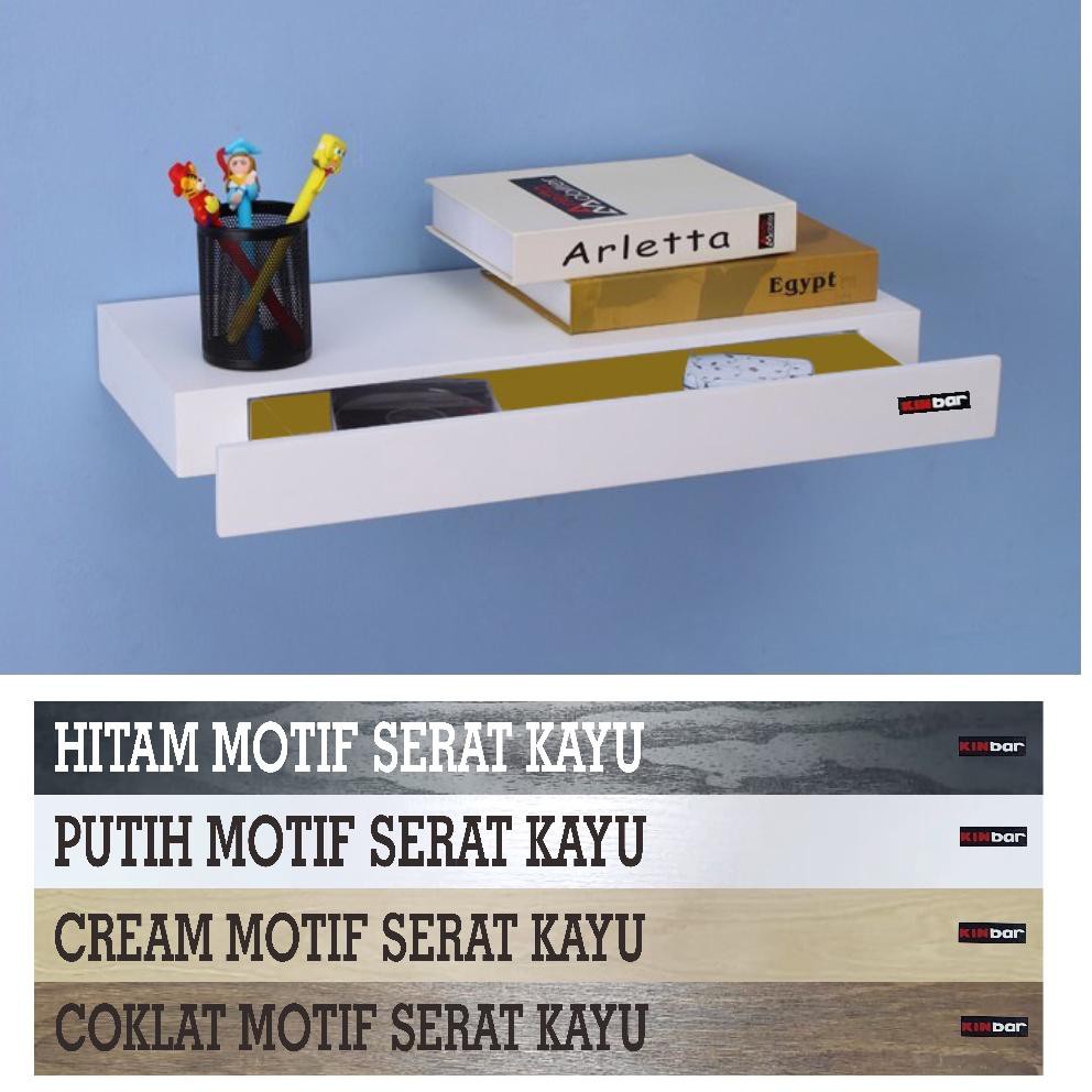 [SP AS 16F2A]] Megamen88 Ambalan Laci Melayang 60x20x5.5 MERK KINBAR M543 ✿