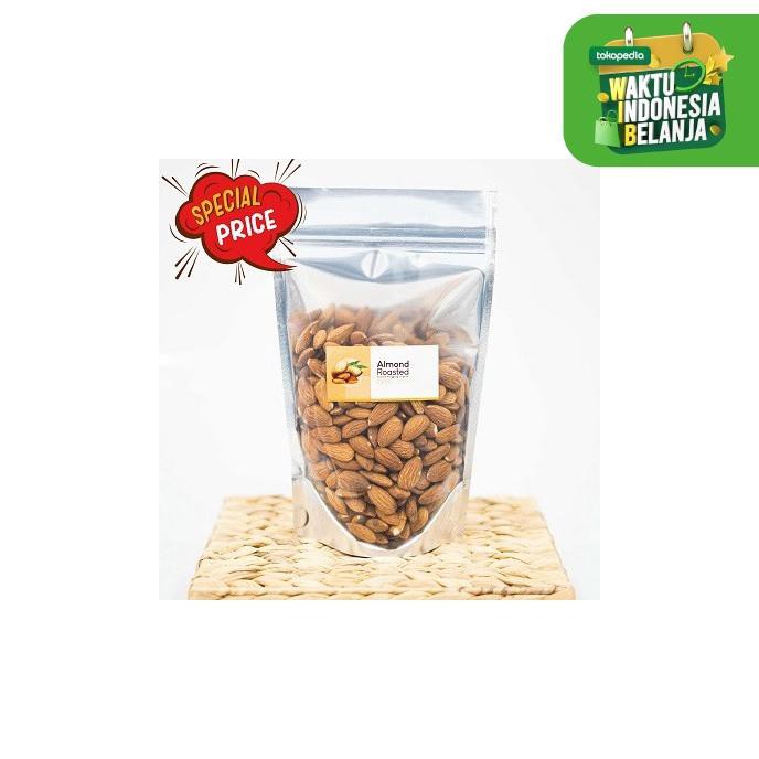 

Roasted Almond Kupas 1kg | Kacang Almond Kupas Panggang Premium TERLENGKAP Kode 1452