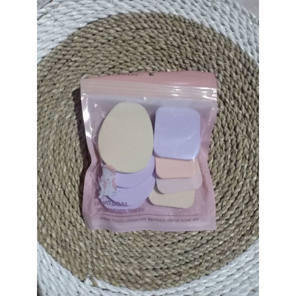 ❤Miss.Vinka❤ SPON BEDAK FOUNDATION 8pcs Kotak Bulat SPONS MUA SPONGE MAKE UP ARTIS Beauty Blender