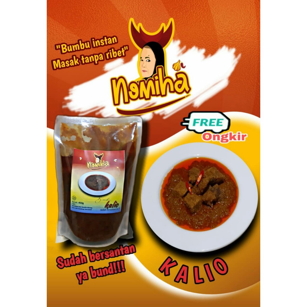 

Bumbu Kalio Instan 450g Sudah Pakai Santan /Masak Khas Mnang/Padang/Dapur/food