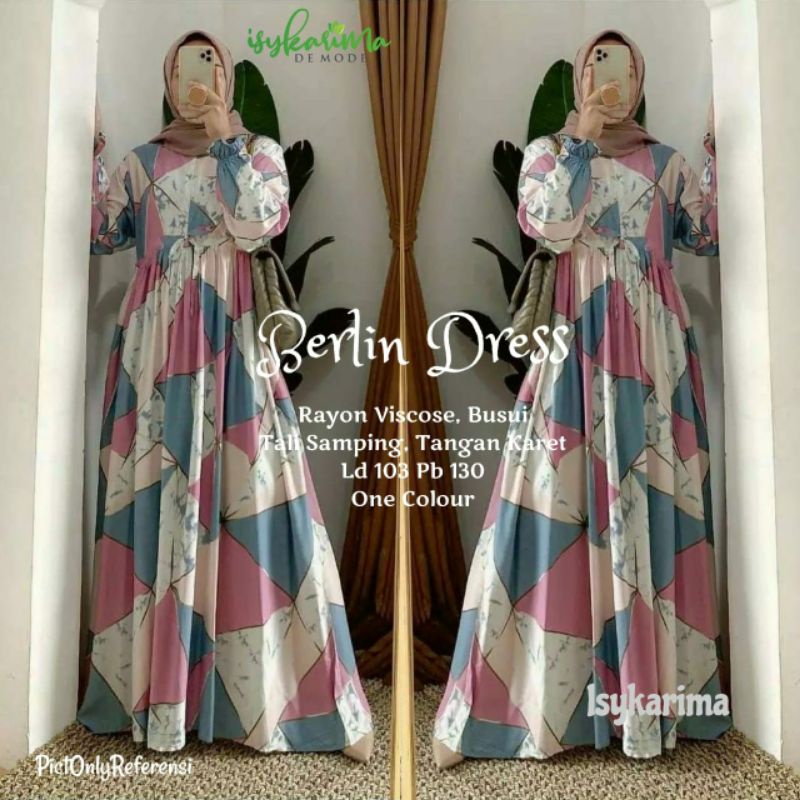 BERLIN DRESS ORI VISCOSE