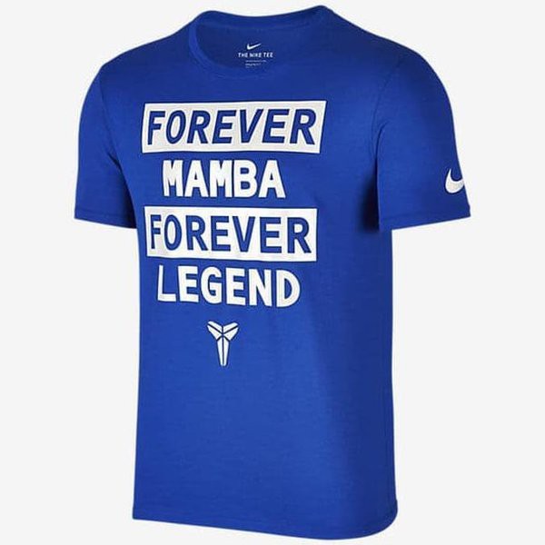 KAOS FOREVER MAMBA FOREVER LEGEND KOBE BRYANT BAJU TSHIRT COMBED 30S