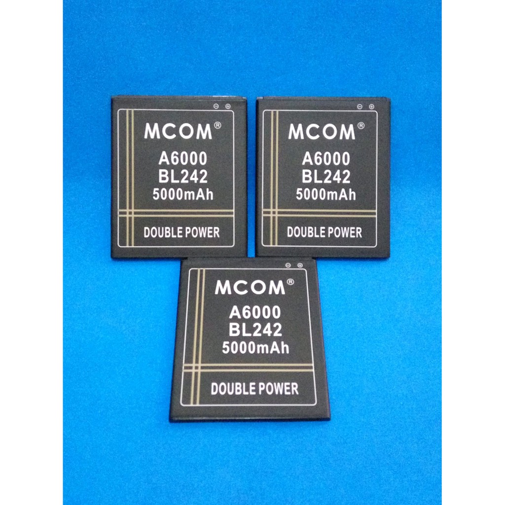 Jual Baterai Batre Battery LENOVO A6000 Double Power Diskon