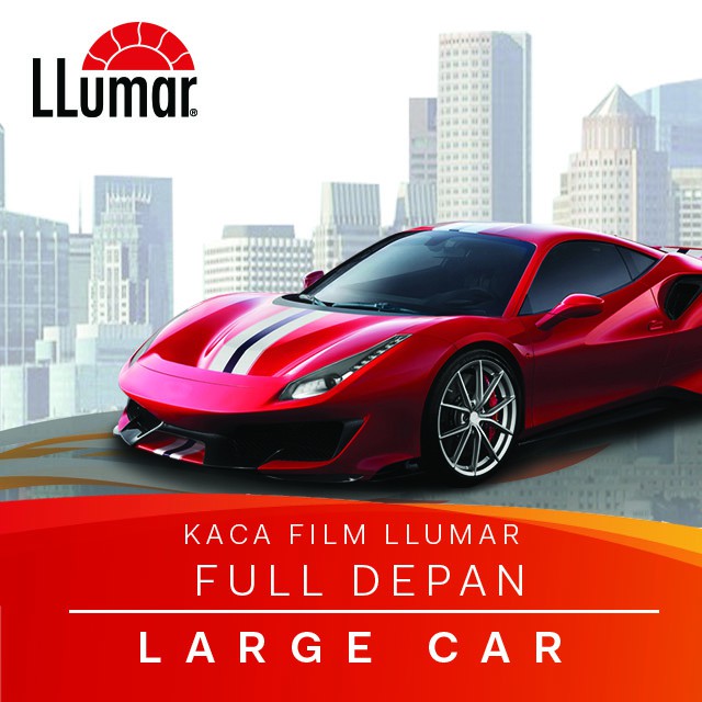 LLumar Window Film - Kaca Film LLumar FULL DEPAN (LARGE CAR)