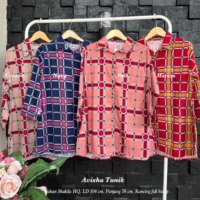 Tunik SHAKILA Square LD±104cm //JF397