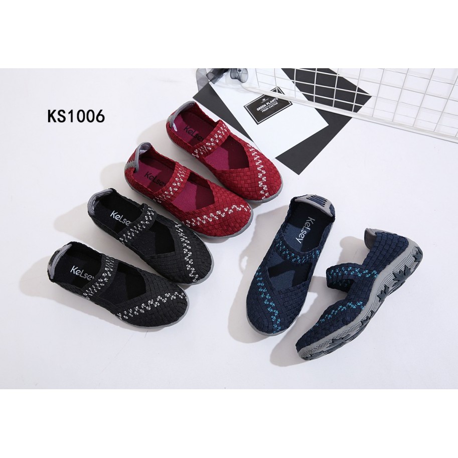 NEW BEST SELLER Sepatu Rajut Wanita KELSEY 1006 ORIGINAL BRAND Sepatu Import Sepatu Batam