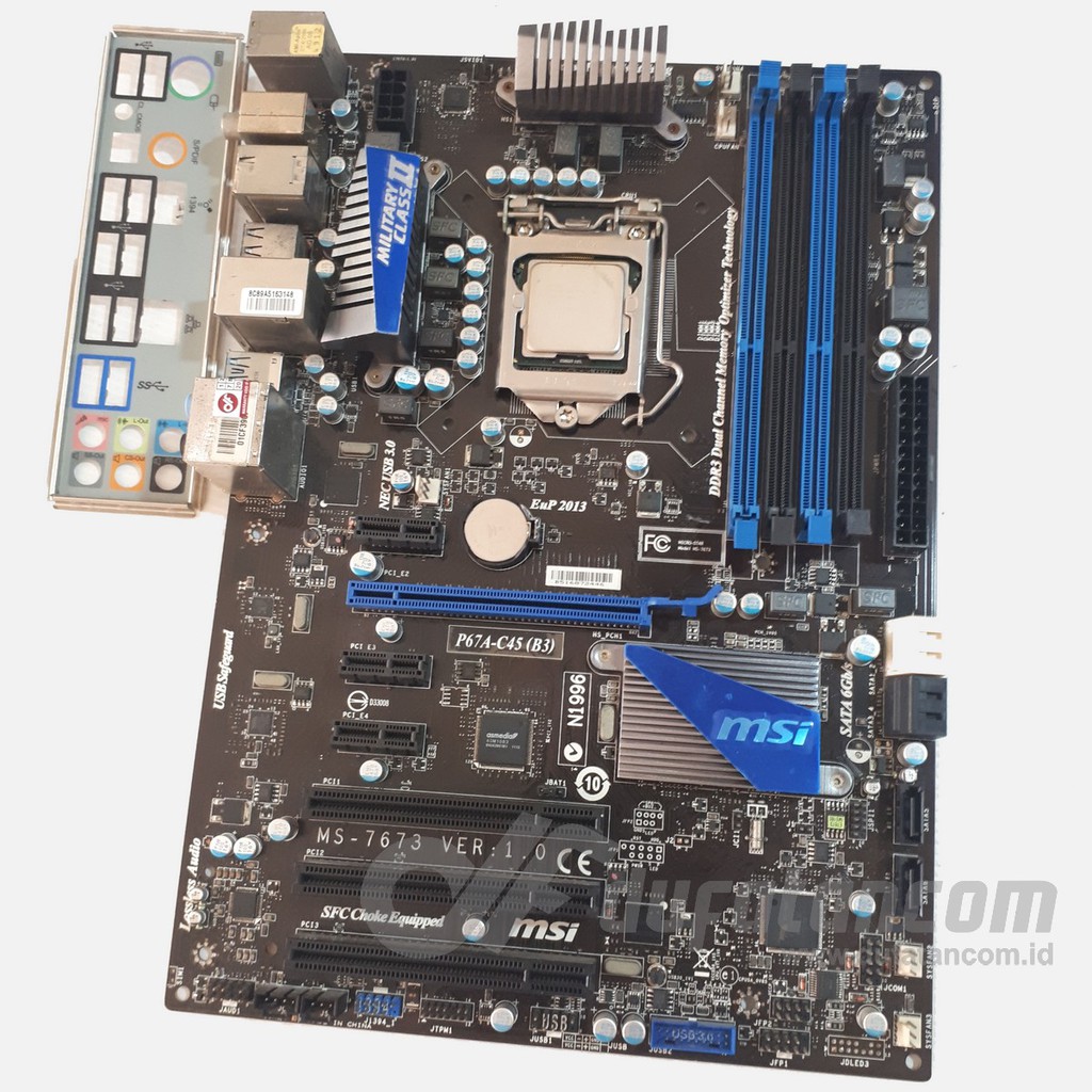 Motherboard MSI P67A & Processor I5-2500