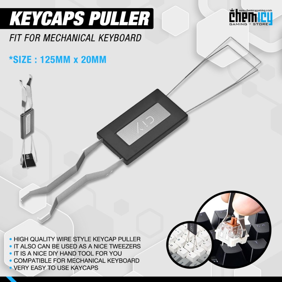 Universal Keycaps Puller / Keypuller 2-in-1 for Mechanical Keyboard