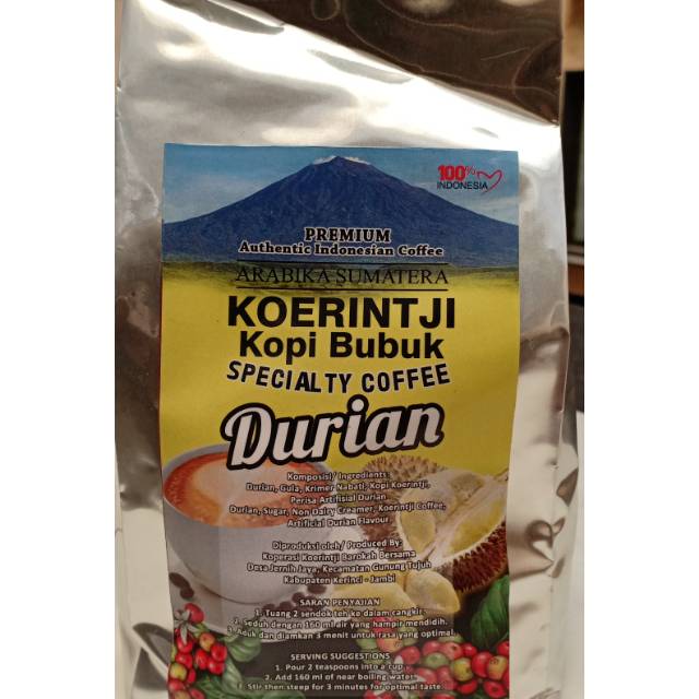 

Kopi Arabika Kerinci Rasa Durian