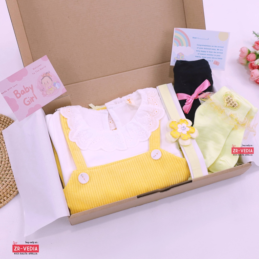 [CUTE] Hampers Baby Girl 0-30 Month / Hadiah Kado Lahiran New Born Bulan Bayi Perempuan Gift Dress