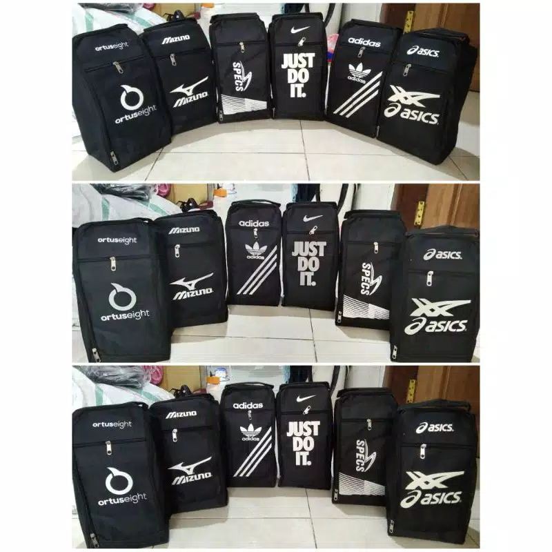 Tas sepatu murah,sepakbola,futsal,voly,badminton(isi:12)