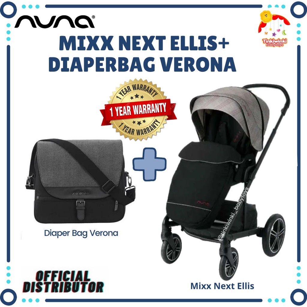 Nuna Mixx Next Ellis FREE Diaper Bag