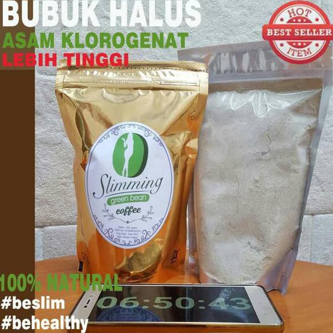 

Aseli Kopi Hijau Diet Langsing Slimming Green Bean Coffee Bubuk Halus 250Gr It'S Work