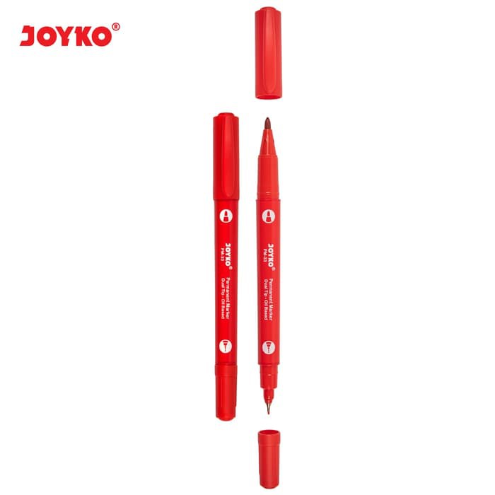 

TERLARISPermanent Marker Spidol Permanen Joyko PM-33 Dual Tip