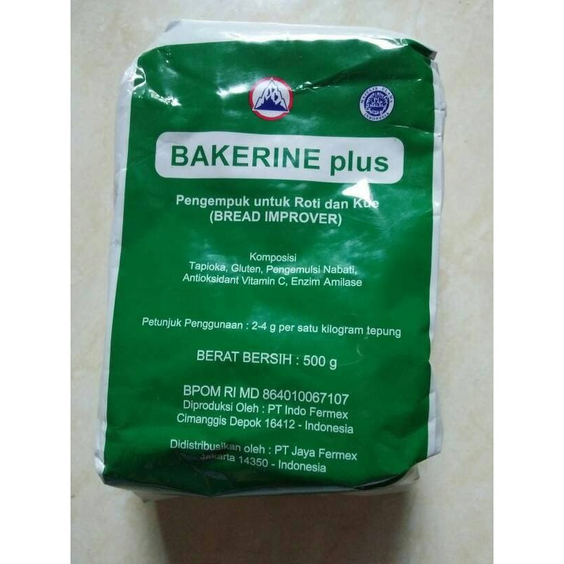 

Jual Bread Improver+Bakerine Plus 100Gr+Pengempuk Dan Penghalus Untuk Roti Murah