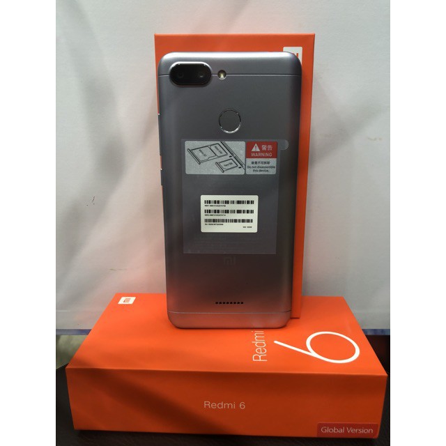 PROMO CUCI GUDANG HP Xiaomi redmi 6 ram 4GB internal 64GB   garansi TAM  1 Tahun