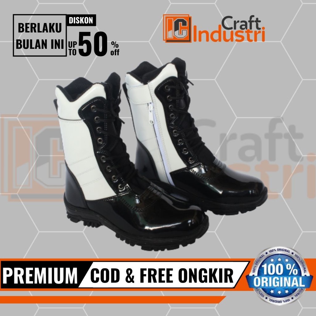 [FREE KAOS KAKI] SEPATU PDL PROVOST TNI AD Sepatu Dinas Lapangan PDL PKD Kerja Murah Berkualitas
