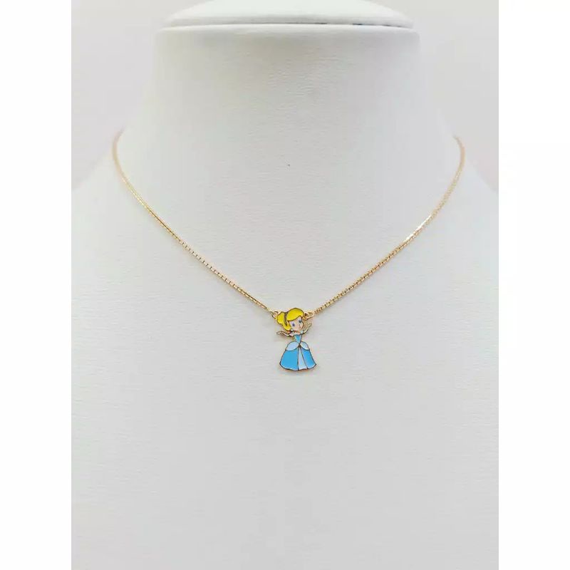 KALUNG CINDERELA DISNEY PRINCESS BIRU UBS 420/9K