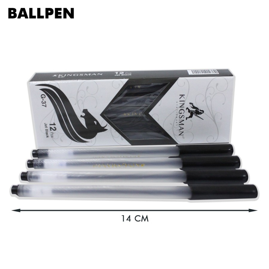 

Pulpen Kingsman G37 Alat Tulis Bolpoint Pen