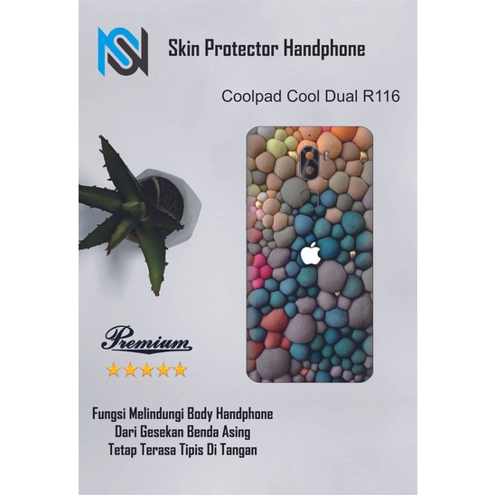 2pcs Garskin HP Coolpad Cool Dual R116 Motif PP - Custom motif via chat