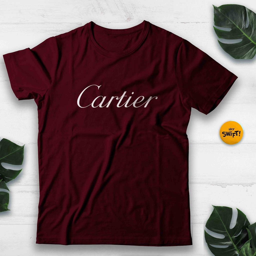 KAOS JAM TANGAN CARTIER WATCH T-SHIRT BAJU DISTRO