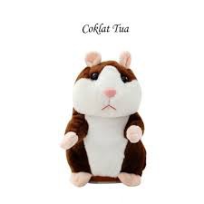 BONEKA HAMSTER bisa bicara talking hamster mainan anak bayi KADO BIRTHDAY