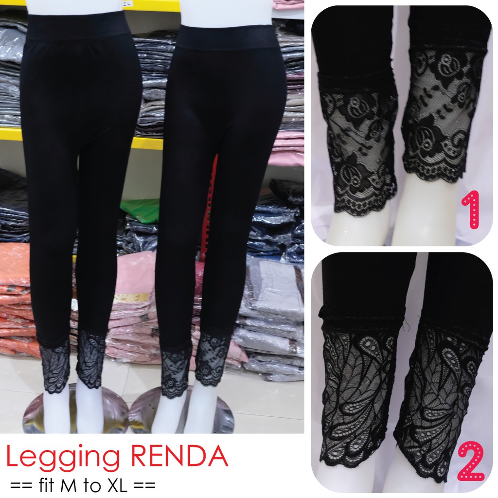 legging de renda