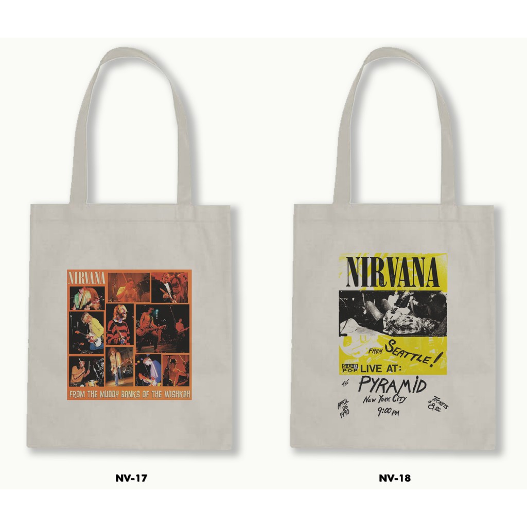 TOTE BAG RESLETING - NIRVANA .01