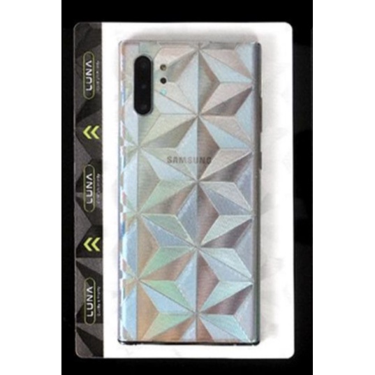 HYDROGEL GARSKIN ANTI GORES BELAKANG HP MOTIF BACKCOVER SILVER CLEAR DAZZLE