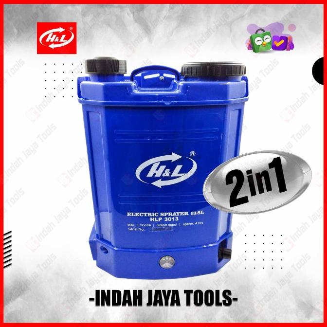 HNL HLP 3013 Alat Semprot Hama Elektrik 13.8 Liter Gendong Sprayer