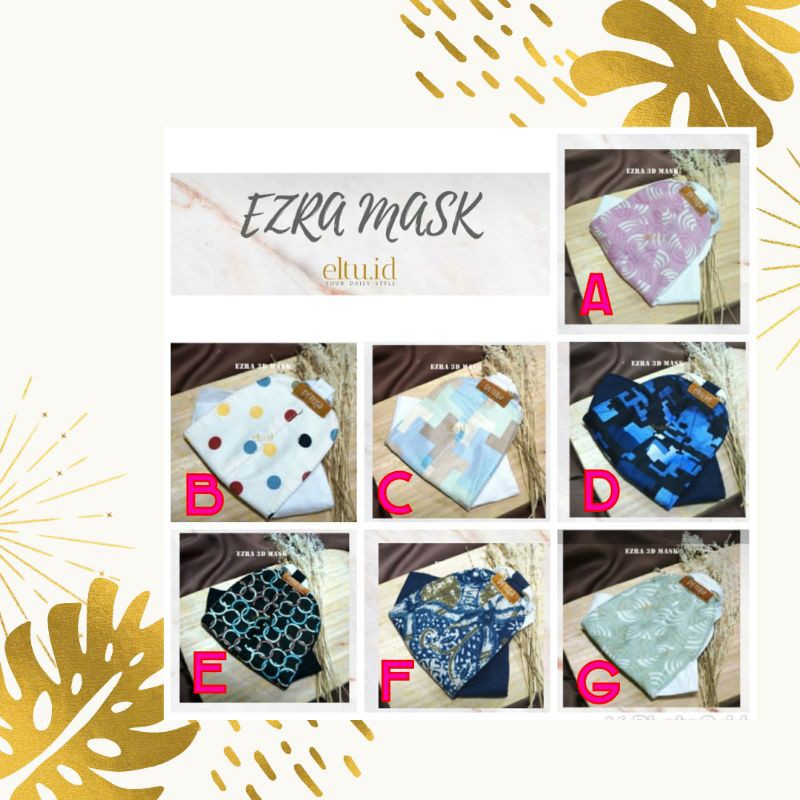 Masker hijab elzatta by eltu