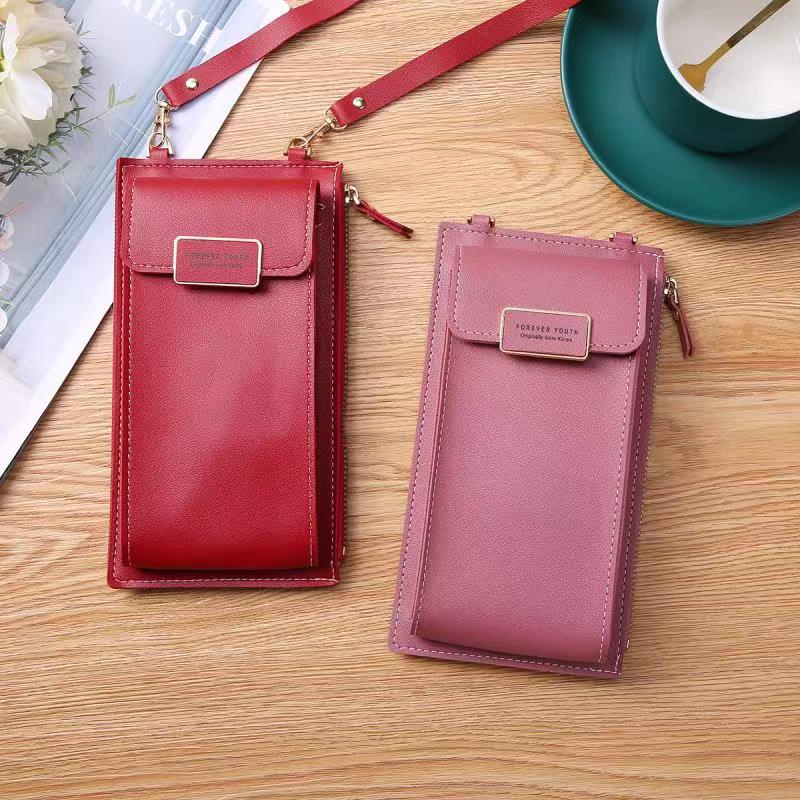 ( Fy ) Dompet Pocket Tempat Hp Wanita Tas Dompet Selempang Wanita Import Murah Real Pict