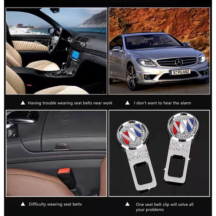 G-glub Gesper Sabuk Pengaman Mobil Dengan Alarm stop clip Untuk Mazda