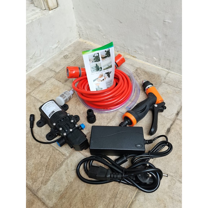 PAKET SET Lengkap Mesin Cuci AC Motor Mobil Steam Power Sprayer Alat Portable Steam jet cleaner