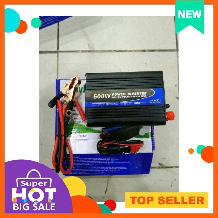 Power Inverter 500W 12 Volt Dc To 220 Volt Ac