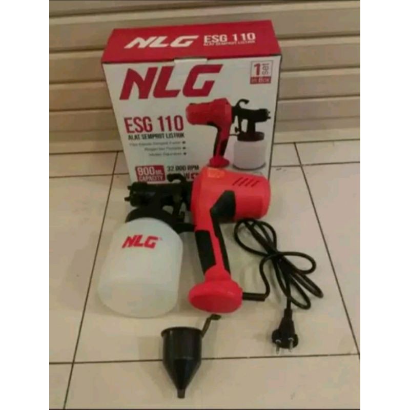 SPRAY GUN ELECTRIC NLG ESG 110  ALAT SEMPROTAN CAT ELEKTRIK ESG 110  SPRAY PAINTER NLG ESG110